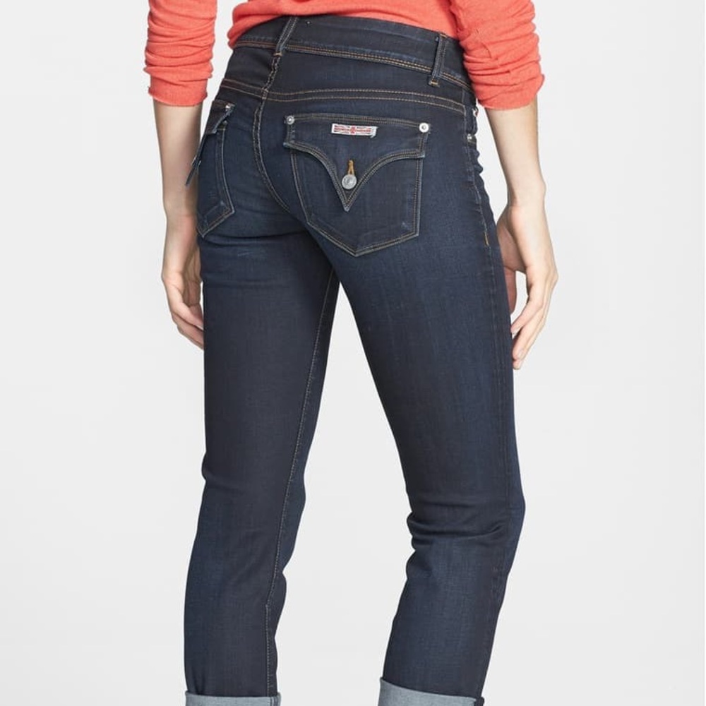Hudson Crop Ginny Straight with Cuff